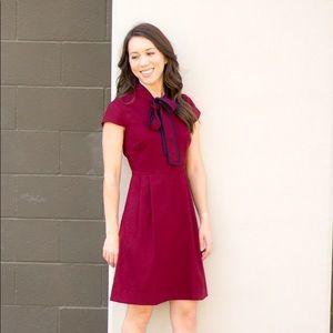 J Crew Tie Neck Dress